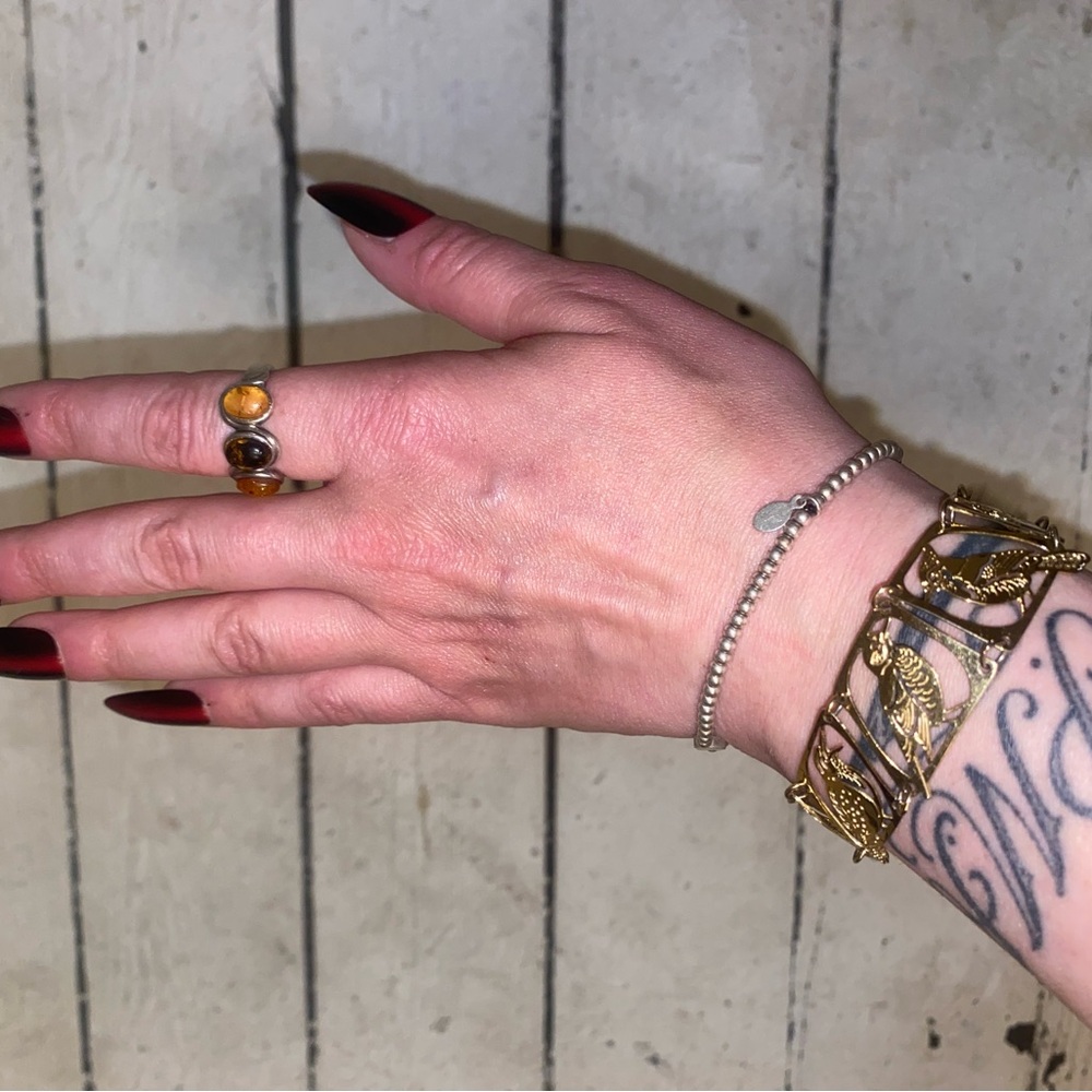 Wild Byrde Gold Tone Women's Bidd Bracelet Set